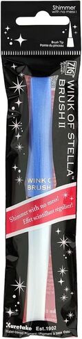 قلم Kuretake Zig Wink of Stella Brush II - أزرق in Kuwait