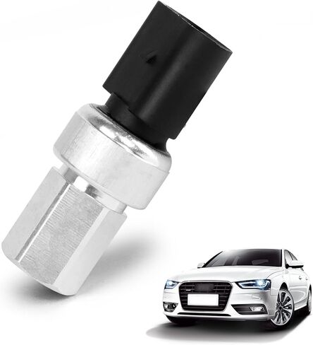 Air Conditioner AC Pressure Sensor Switch Compatible with R8 A3 S3 Q7 A4 VW Jetta Golf Passat GTI Tiguan Replaces OE #1K0959126E 1K0959126B 1K0959126D in Kuwait
