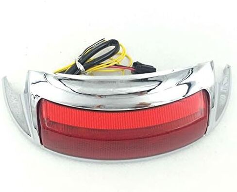 مصباح LED بديل لطرف الحاجز الخلفي من AfterMokit مع ضوء الفرامل وإشارة الانعطاف لـ Harley Davidson Electra Glide Classic Ultra Classic Ultra Limited 2009 وUp Road Glide Ultra 2016 وما فوق باللون الأحمر in Kuwait