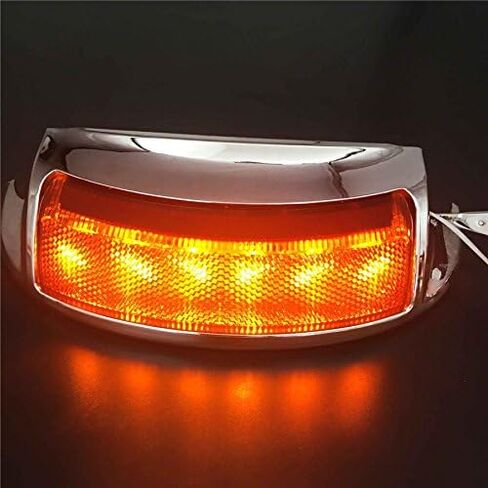 مصباح LED بديل لطرف الحاجز الخلفي من AfterMokit مع ضوء الفرامل وإشارة الانعطاف لـ Harley Davidson Electra Glide Classic Ultra Classic Ultra Limited 2009 وUp Road Glide Ultra 2016 وما فوق باللون الأحمر in Kuwait