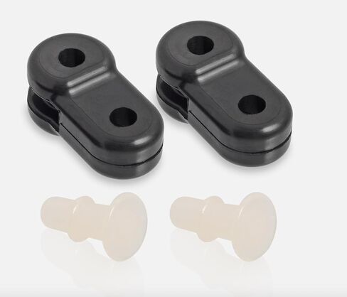 2X الذيل ضوء تصاعد دبوس مطاطي لهوندا Sportrax 300 400 TRX300EX TRX400EX OEM #33715-VM6-000 33716-964-000 in Kuwait