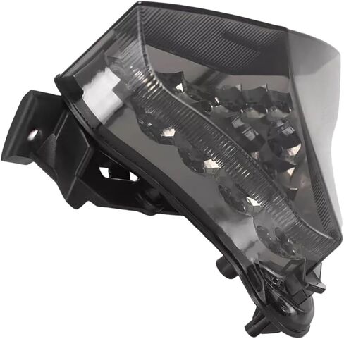 ضوء LED للدراجة النارية - ضوء إشارة الانعطاف LED المتكامل متوافق مع YAMAHA YZF1000 R1 2009-2014 (أسود) in Kuwait