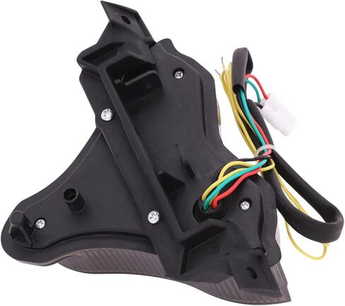 ضوء LED للدراجة النارية - ضوء إشارة الانعطاف LED المتكامل متوافق مع YAMAHA YZF1000 R1 2009-2014 (أسود) in Kuwait