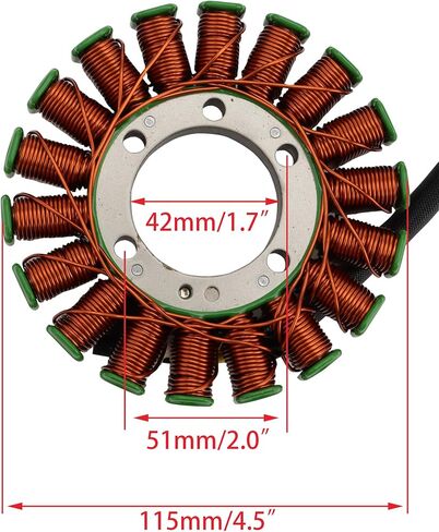 WOOSTAR 18 Coil 3 Wire Magneto Stator Replacement for 2009-2016 CB1000 CB1000R OEM 31120-MFN-D01 31120-MFM-D61 in Saudi Arabia