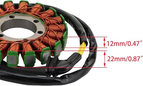 WOOSTAR 18 Coil 3 Wire Magneto Stator Replacement for 2009-2016 CB1000 CB1000R OEM 31120-MFN-D01 31120-MFM-D61 in Saudi Arabia