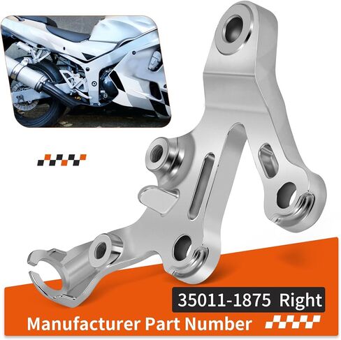 قوس القدم الأيمن لكاواساكي نينجا ZX-6R ZX600 نينجا ZX-9R ZX900 1998-2003 ZZR 600 2005-2008 35011-1875 in Kuwait