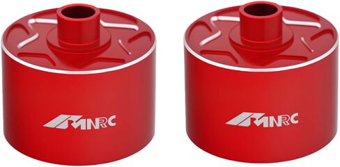 2PCS Front Rear Center EXB Differential Diff Case Cover for Arrma 1/7 Infraction Limitless Fireteam Mojave 1/8 Kraton Outcast Notorious Talion Typhon 6S EXB RC Car Upgrades Part Red in Saudi Arabia
