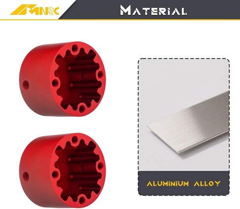 2PCS Front Rear Center EXB Differential Diff Case Cover for Arrma 1/7 Infraction Limitless Fireteam Mojave 1/8 Kraton Outcast Notorious Talion Typhon 6S EXB RC Car Upgrades Part Red in Saudi Arabia