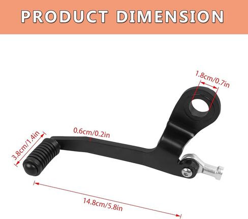 Motorcycle Gear Shifter Shift Lever Pedal Replacement for Kawasaki ZX4R ZX-4R ZX-4RR ZX4RR 2023 2024 2025 CNC Aluminum Gear Shift Lever in Kuwait