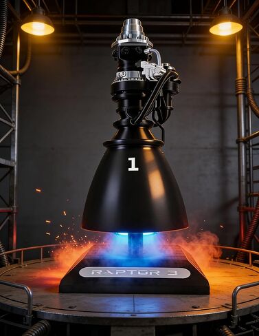 BiKiBao Spacex Starship Engine Model Falon 9 Rocket Engine Metal Static Model Display Toy Space Gift for Spacer 7in Metal Component Raptor Engine in Saudi Arabia