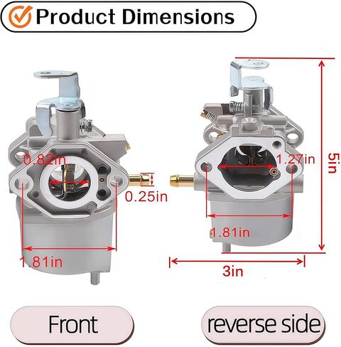 FE350 Carburetor Replacement for Club Car Golf Cart - Complete Kit Compatible with Precedent/Turf/Carryall (1996-UP) Kawasaki Engine, Includes Air Filter #1015426 & Oil Filter #49065-207 in Saudi Arabia