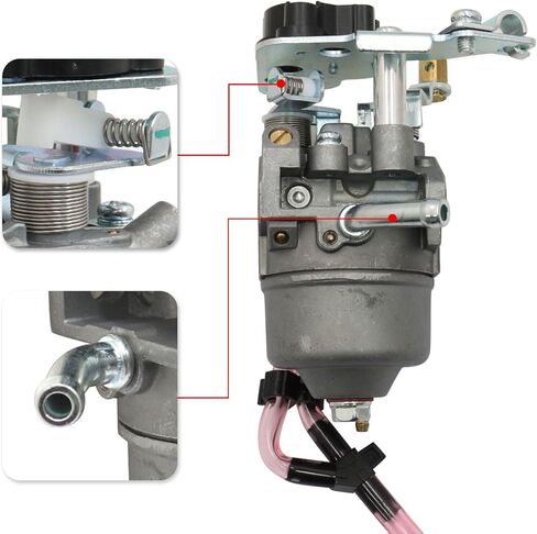 مجموعة استبدال المكربن ​​لمولد Priprilod مع ملحقات متوافقة مع Craftsman 2500 Watt / 2500i CMXGIAC2500 in Kuwait