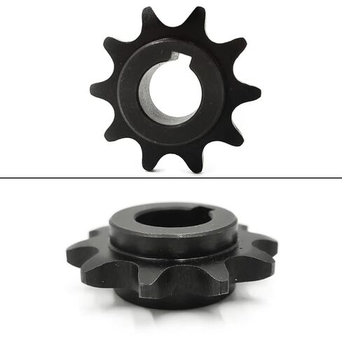 QYMOTO KT196 Drive Chain 32 Link 420 Chain+10 Tooth 420 Chain Sprocket for Coleman KT196 CK196 RTK200 HS200GK Go Carts in Kuwait