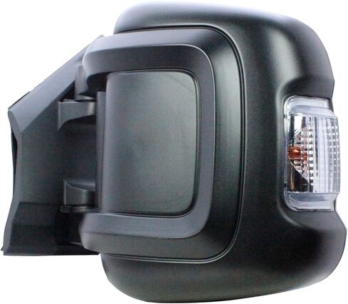 Replacement Extension Long Arm Passenger Right Side Mirror Manual Folding Electric Heated Glass with Signal Light Fit RAM Promaster 1500 2500 3500 From 2014 to Onward in Saudi Arabia