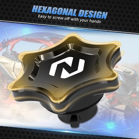 NICECNC غطاء القابض مع حلقة O متوافقة مع Can Am Maverick X3 2017-2018، 2022، Outlander Max 450 2018-2020 2022، Defender HD8 2016-2017 2020، انظر التركيبات، أسود in Kuwait