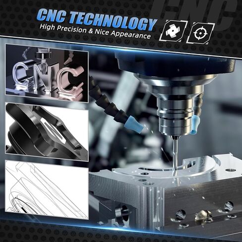 NICECNC غطاء القابض مع حلقة O متوافقة مع Can Am Maverick X3 2017-2018، 2022، Outlander Max 450 2018-2020 2022، Defender HD8 2016-2017 2020، انظر التركيبات، أسود in Kuwait