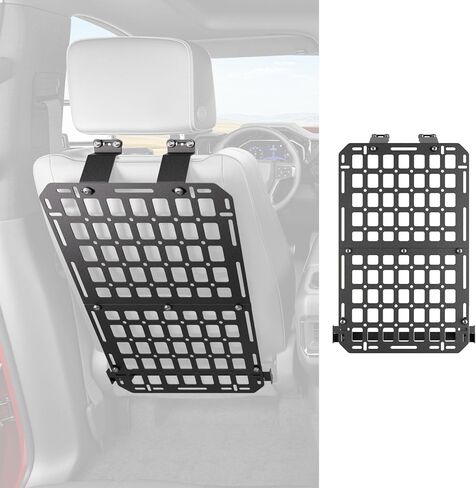 SZYANG 4PCS Seat Back Molle Panel Compatible with 2022-2026 Toyota Tundra Seatback Organizers for 2 Seats Tactical Truck Organizer Replacement for 2022-2026 Toyota Tundra Accessories in Saudi Arabia