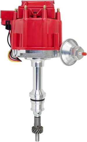 Top Street Performance JM6502R Ford Small Block 221-302 HEI Distributor with Red OEM Cap & 65K Volt Coil in Saudi Arabia