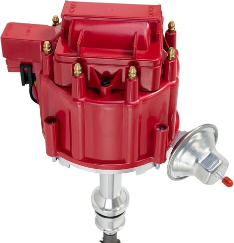 Top Street Performance JM6502R Ford Small Block 221-302 HEI Distributor with Red OEM Cap & 65K Volt Coil in Saudi Arabia
