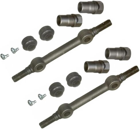 Replacement D27Z-3332B, D27Z-3068A, D27Z-3056A, 63334673, UB39-34-411B, 0223-34-411, 0662-34-471A 2 Pcs Front Upper Suspension Control Arm Shaft Kit fits Mazda Rotary Pickup 1974 1975 1976 1977 in Kuwait