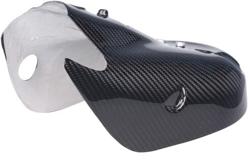 كاتم صوت عادم من ألياف الكربون 3K حقيقي 100% مناسب لـ 2015-2019 Ducati 959 1299 نسيج قطني طويل in Kuwait