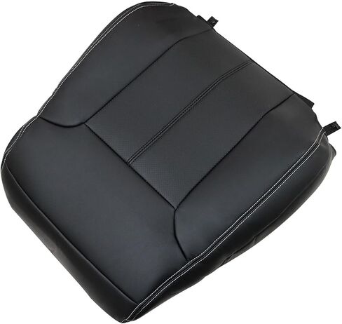 غطاء مقعد جلدي بديل للسائق من GXARTS باللون الأسود #5B أو 6B متوافق مع Ford F250 F350 F450 F550 2011 2012 2013 2014 2015 2016 غطاء مقعد بديل من الجلد in Kuwait