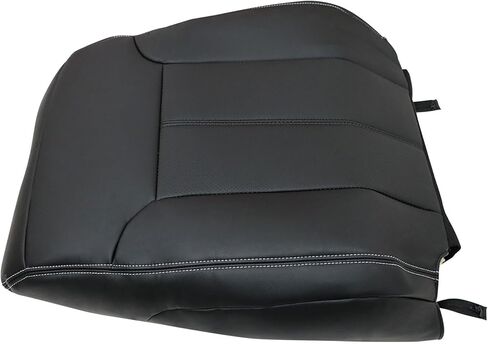 غطاء مقعد جلدي بديل للسائق من GXARTS باللون الأسود #5B أو 6B متوافق مع Ford F250 F350 F450 F550 2011 2012 2013 2014 2015 2016 غطاء مقعد بديل من الجلد in Kuwait