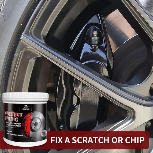 Black Caliper Paint High Temperature Brake Caliper Paint 12 fl. Oz. Touch Up Paints Red Gloss High Temperature Heat Resistant in Saudi Arabia