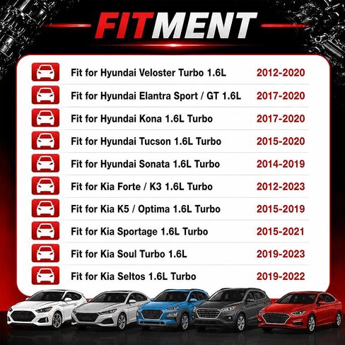 G4FJ 1.6 Overhaul Rebuild Kit w/Crankshaft & Head Gasket Set & Pistons Connecting Rods Bearings Fit For Hyundai Elantra Veloster Kona Tucson Kia Forte K5 Sportage 1.6L Turbo GDI G4FJ 2012-2023 in Saudi Arabia