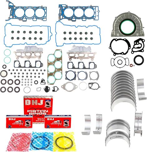 طقم إعادة حلقة المحرك DNJ RRK3212 لـ 2008-2008 كاديلاك CTS STS 3.6L V6 24V DOHC 3564cc in Kuwait