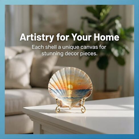 Large Seashells for Crafts 20 PCS, 4–5 Inch Scallop Shells Natural White for DIY Painting, Beach Decor, Wedding Party Supplies, Home Decor in Saudi Arabia