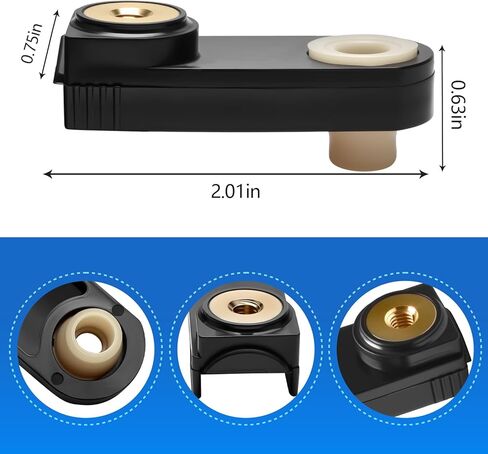 Transmission Shift Linkage Cable Control Adjuster Fits for 2012 Fiat 500 Replaces 68166792 CSCJVB41AA 68166792AA in Kuwait