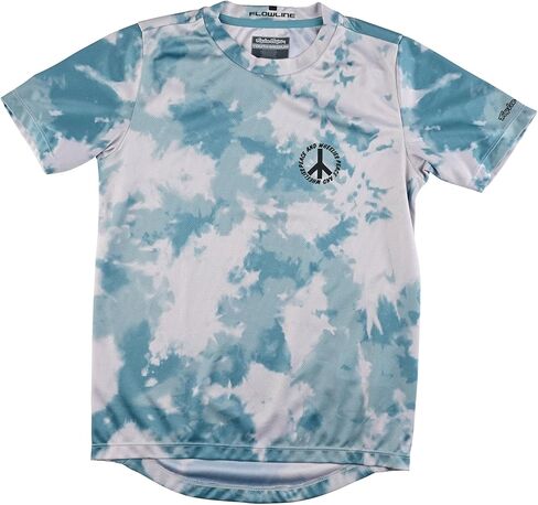Troy Lee Designs Cycling MTB Bicycle Mountain Bike Jersey Shirt for Youth, FLOWLINE SS Jersey (Ivy, LG) in Saudi Arabia