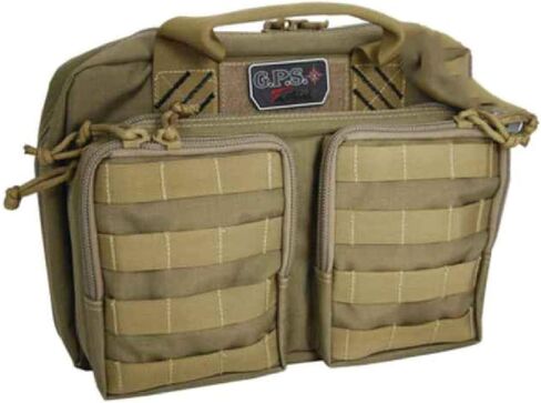 G.P.S. Custom Molded Pistol Case with Double-Locking Zippers - Rugged Lightweight Portable Shooting Accessory - Compatible with Glock Models 17, 19, 22, 23, 26 and 28 in Saudi Arabia