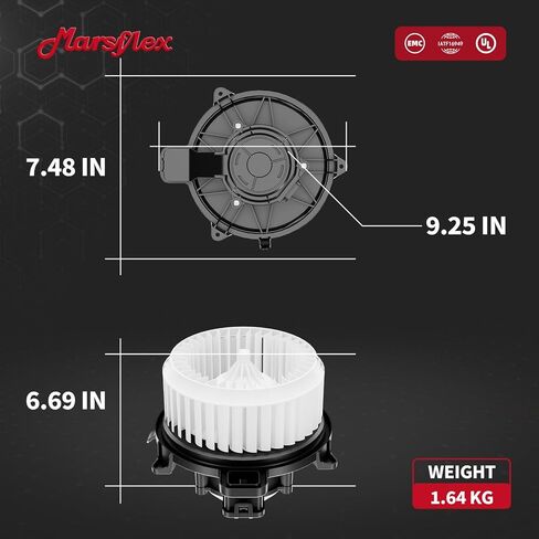 Marsflex الجبهة منفاخ المحرك 700270 ل 2010 2011 2012 فورد لينكولن ميركوري فيوجن MKZ ميلان السيارات استبدال منفاخ موتور مروحة OE: 13369460، 15-81732، 1581732، 75874، PM9381 in Kuwait