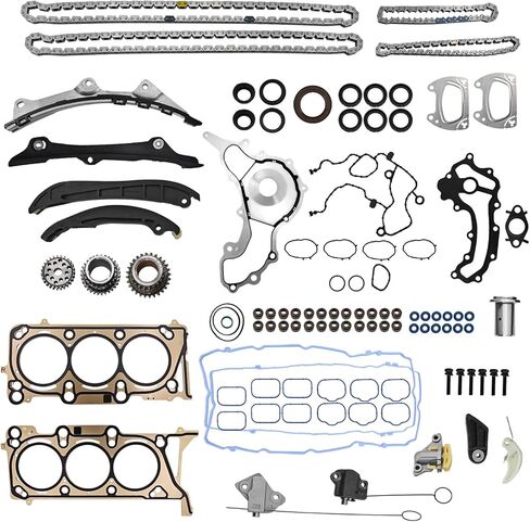 05184352AF HGS1184 3.6L Head Gasket Timing Chain Kit 2016-2024 Fit for Jeep Wrangler Grand Cherokee Gladiator, Fit for Dodge Durango Ram 1500 ProMaster & for Chrysler Pacifica Voyager in Saudi Arabia