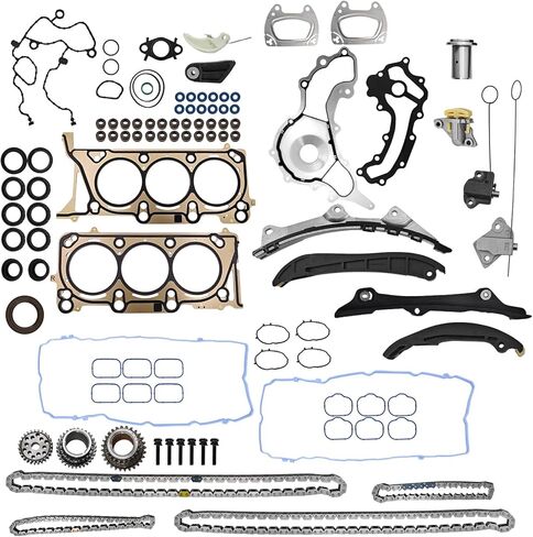 05184352AF HGS1184 3.6L Head Gasket Timing Chain Kit 2016-2024 Fit for Jeep Wrangler Grand Cherokee Gladiator, Fit for Dodge Durango Ram 1500 ProMaster & for Chrysler Pacifica Voyager in Saudi Arabia
