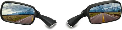 AfterMokit استبدال المرايا الجانبية لسوزوكي هايابوسا 1999-2019 GSX1300R 2001-2002 GSX-R1000 2000-2003 GSX-R750 2001-2003 GSX-R600 مجموعة مرآة الرؤية الخلفية السوداء in Kuwait