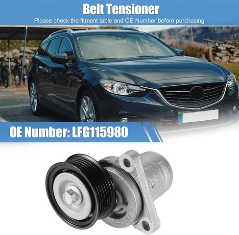 شداد حزام سير السربنتين X AUTOHAUX لمازدا 3 2.3L 2.5L 2010-2013 لمازدا 5 2.5L 2012-2015 رقم LFG115980 in Kuwait