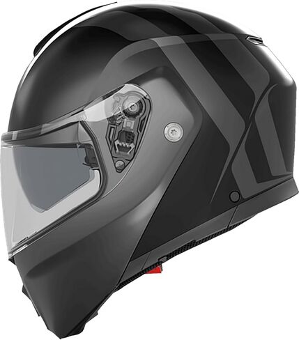 Agv StreetModular Resia Helmet (Medium, Matte Black/Gray) in Saudi Arabia