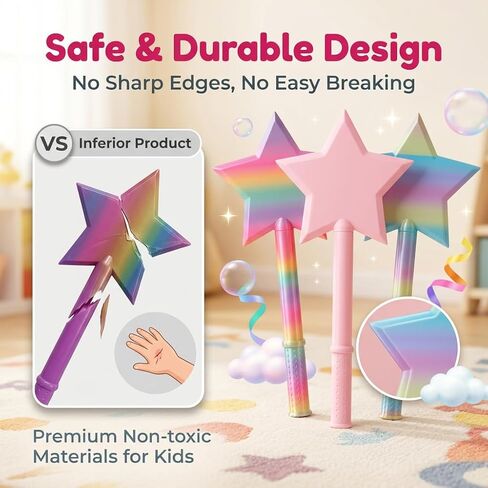 Maiguinzaa 3 Pack Credit Card Wand Tap to Pay, Magic Wand Credit Card Holder for Contactless Cards, Fairy Wand Tap to Pay Card Holder, Fun Creative Gift for Drive-Thru, Parking, Checkout in Saudi Arabia