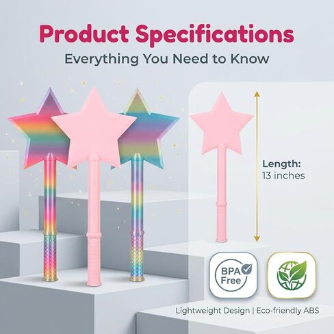 Maiguinzaa 3 Pack Credit Card Wand Tap to Pay, Magic Wand Credit Card Holder for Contactless Cards, Fairy Wand Tap to Pay Card Holder, Fun Creative Gift for Drive-Thru, Parking, Checkout in Saudi Arabia
