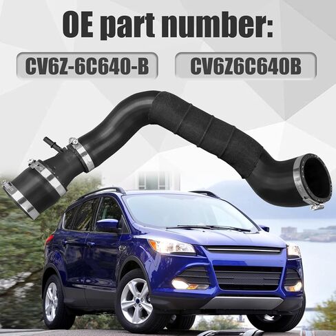 مدخل أنبوب الشاحن التربيني CV6Z-6C640-B متوافق مع Ford Escape 2.0L 2013 2014 2015 2016 استبدال مجموعة خرطوم السحب التوربيني CV6Z6C640B in Kuwait