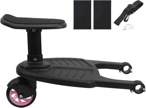 Kid Single Wheel Scooter, Children Outdoor Scooter for Ages 2-6, Gearless Twist Ride - On Toy with PP PU EVA Materials, Easy Assembly No Charging Required for Indoor in Saudi Arabia