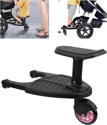 Kid Single Wheel Scooter, Children Outdoor Scooter for Ages 2-6, Gearless Twist Ride - On Toy with PP PU EVA Materials, Easy Assembly No Charging Required for Indoor in Saudi Arabia