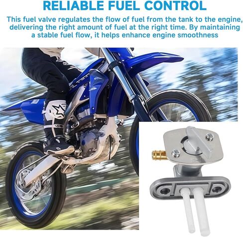 4DP-24500-01 مجموعة صمامات إغلاق خزان الوقود متوافقة مع Yamaha YZ250F، YZ400F، YZ426F، YZ450F، YZ80، YZ85، SR400، FZS600 استبدال 4DP-24500-01 4JT-24500-20 in Kuwait