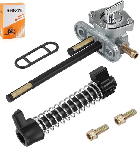 Aluminum Fuel Valve Petcock + Lever Knob For Polaris Magnum 425 Big Boss 500 Scrambler 500 1995-2001 7052190 in Kuwait