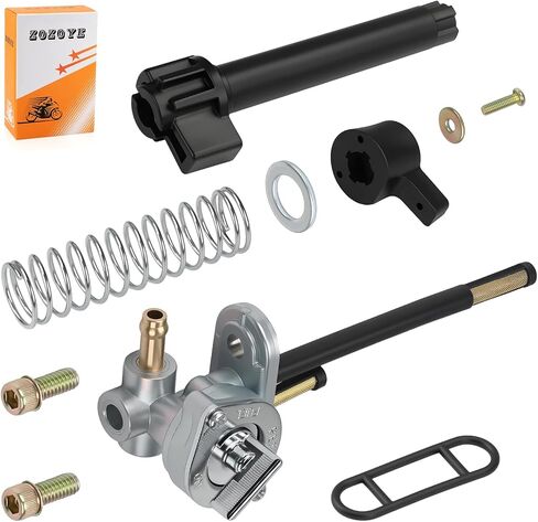 Aluminum Fuel Valve Petcock + Lever Knob For Polaris Magnum 425 Big Boss 500 Scrambler 500 1995-2001 7052190 in Kuwait