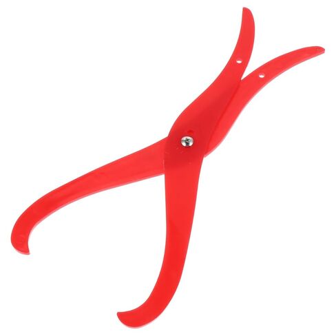 Plastic Pottery Caliper Measuring Tool, 12.2x2.3 Inches Bent Leg Ceramic Carving Supplies, Red Art Sculpture Modeling Equipment Inside Outside Dimensions in Kuwait