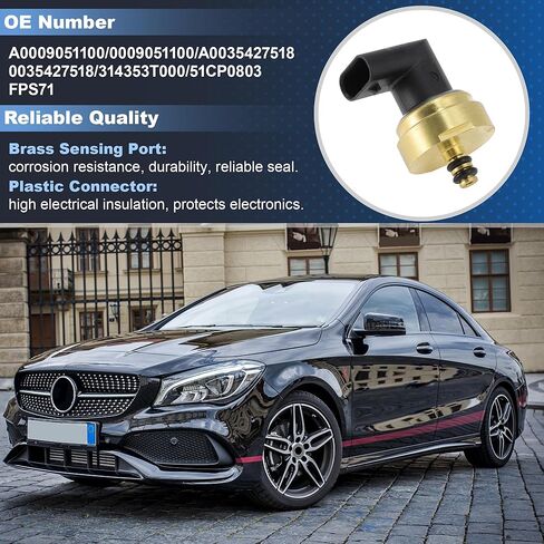A0009051100/A0035427518 مستشعر ضغط خزان الوقود لمرسيدس بنز C250 C300 C350 CL550 CL600 E350 E400 E550 S350 S400 S550 S600 CLA250 CLS400 CLS550 GL350 GL450 GL550 GLE350 in Kuwait